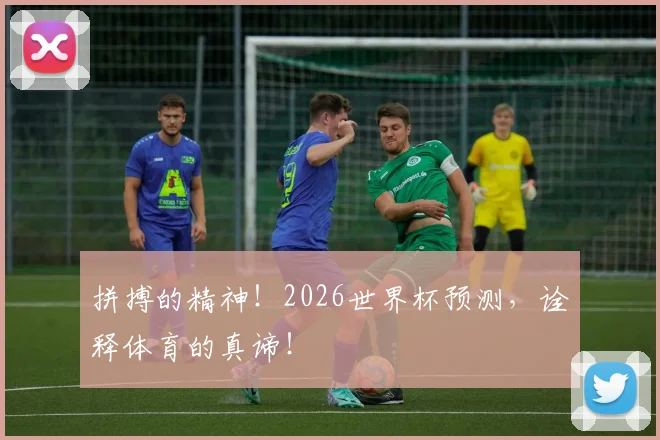 拼搏的精神！2026世界杯预测，诠释体育的真谛！